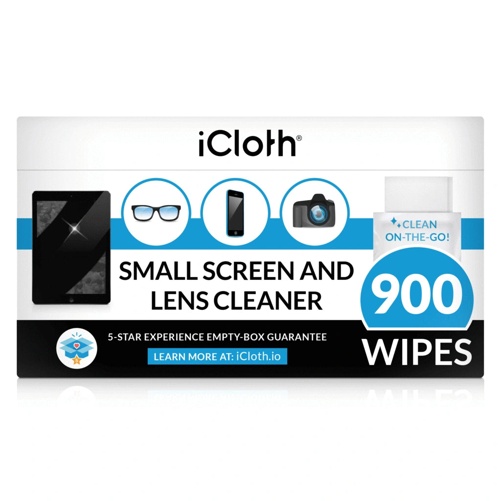 iCloth Small Lens and Screen - 900 wipes