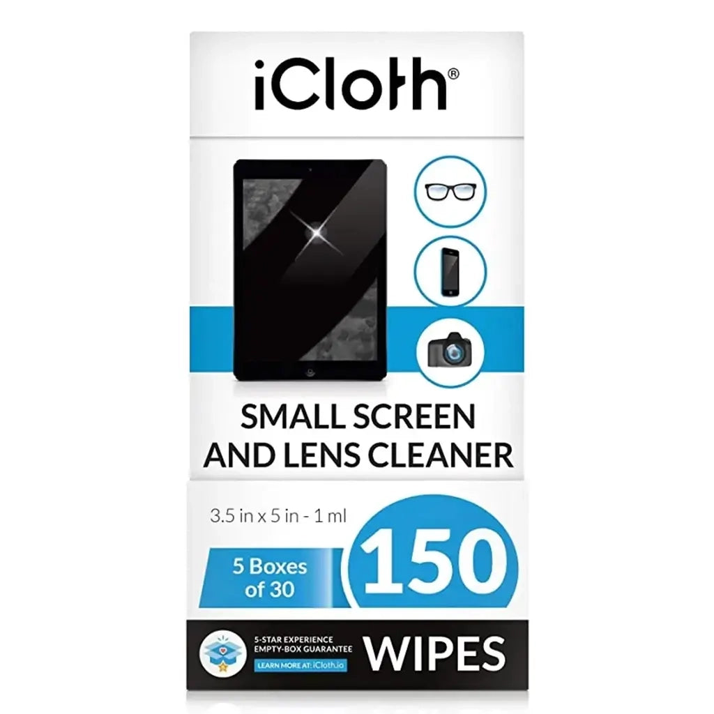 iCloth Small Lens and Screen - 150 wipes