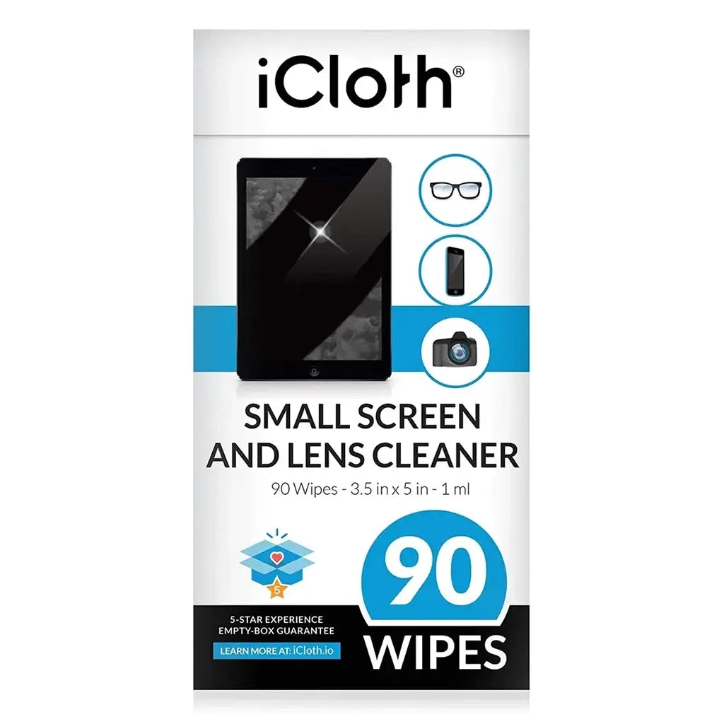 iCloth Small Lens and Screen - 90 wipes