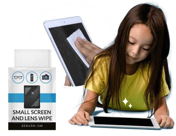 iCloth Lens and Screen Cleaner Pro-Grade Individually Wrapped Wet Wipes, Wipes for Cleaning Small Electronic Devices Like Smartphones and Tablets.