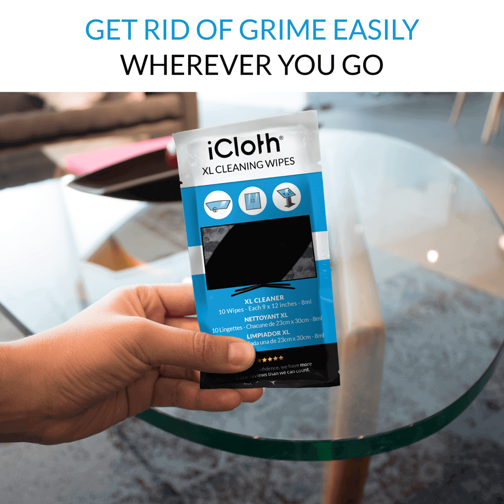 Get rid of grime easily wherever you go