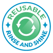 Discover the convenience and innovation of iCloth Wipes. Reusable-Badge_small representing the superior quality and eco-friendly design.