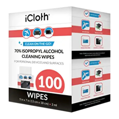 Alcohol 100 Wipes