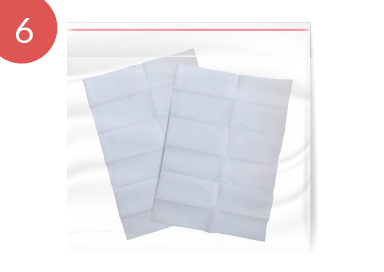 iCloth wipes repurposed as dry shop cloths, perfect for cleaning up spills efficiently.