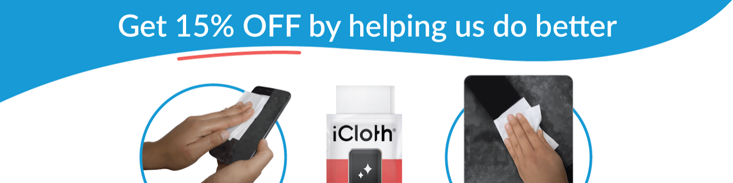 Get 15% OFF by helping us do better