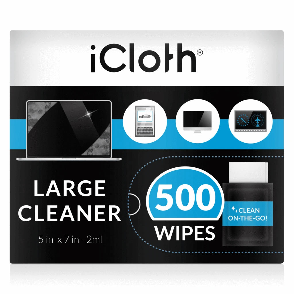 iCloth Large Lens and Screen - 500 wipes