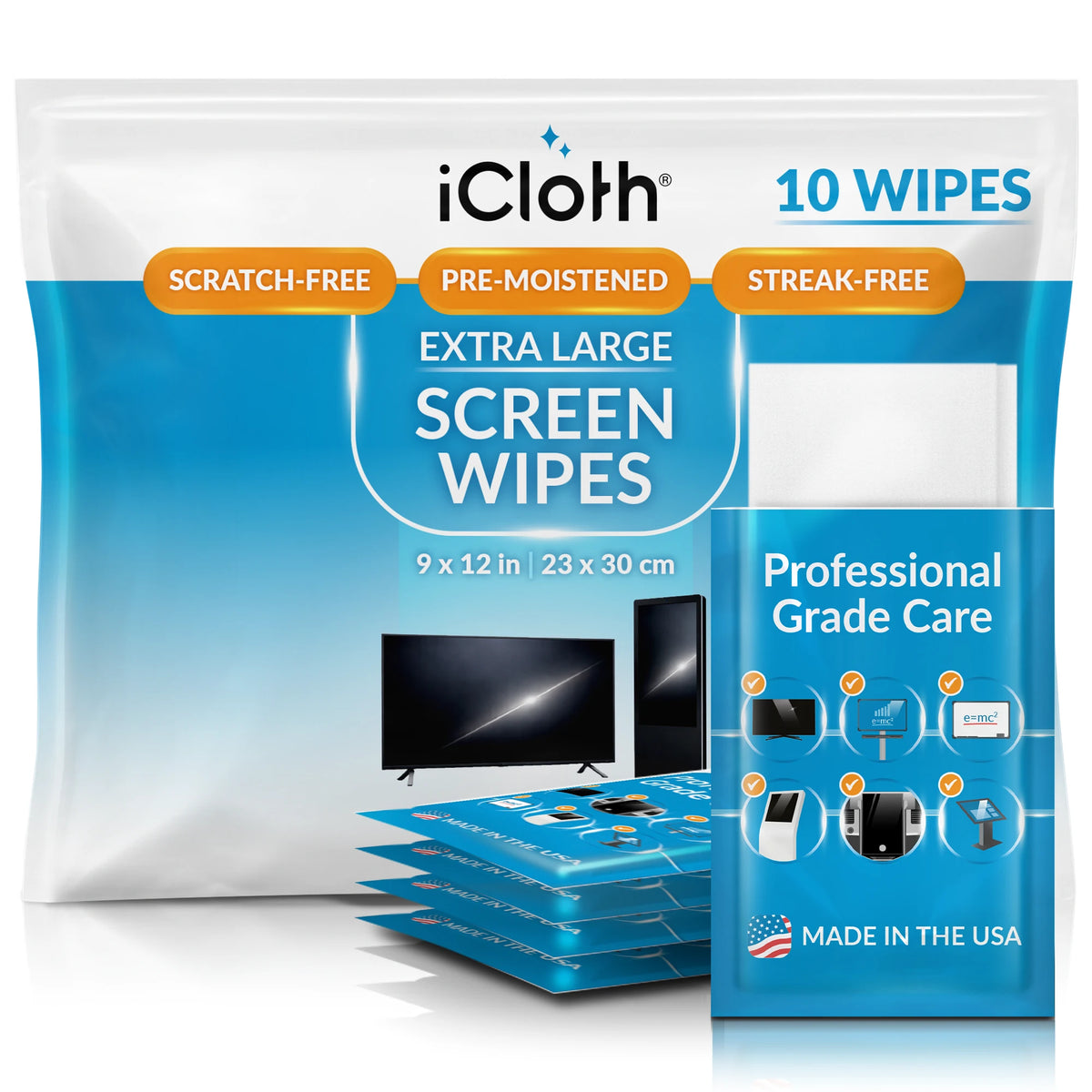 iCloth XL Screen and Lens Cleaner