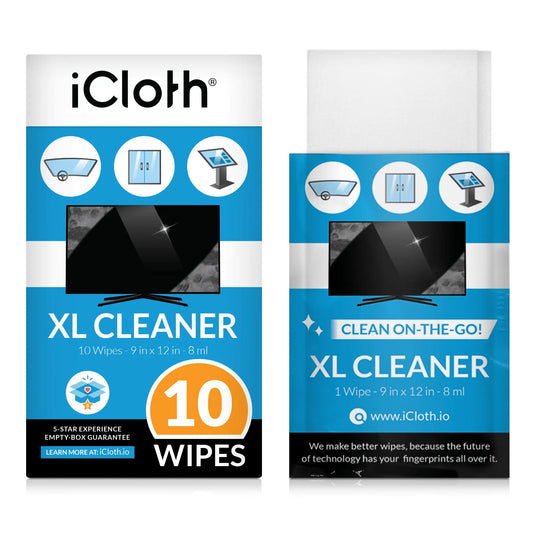 iCloth Extra Large Monitor - 10 wipes