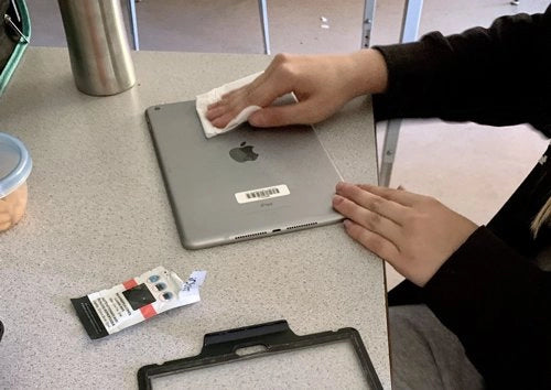 It's great to hear that the iCloth wipes worked so well for your class.