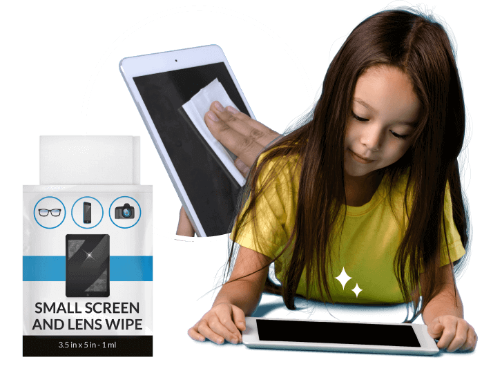  iCloth Lens and Screen Cleaner Pro-Grade Individually Wrapped Wet Wipes, Wipes for Cleaning Small Electronic Devices Like Smartphones and Tablets.